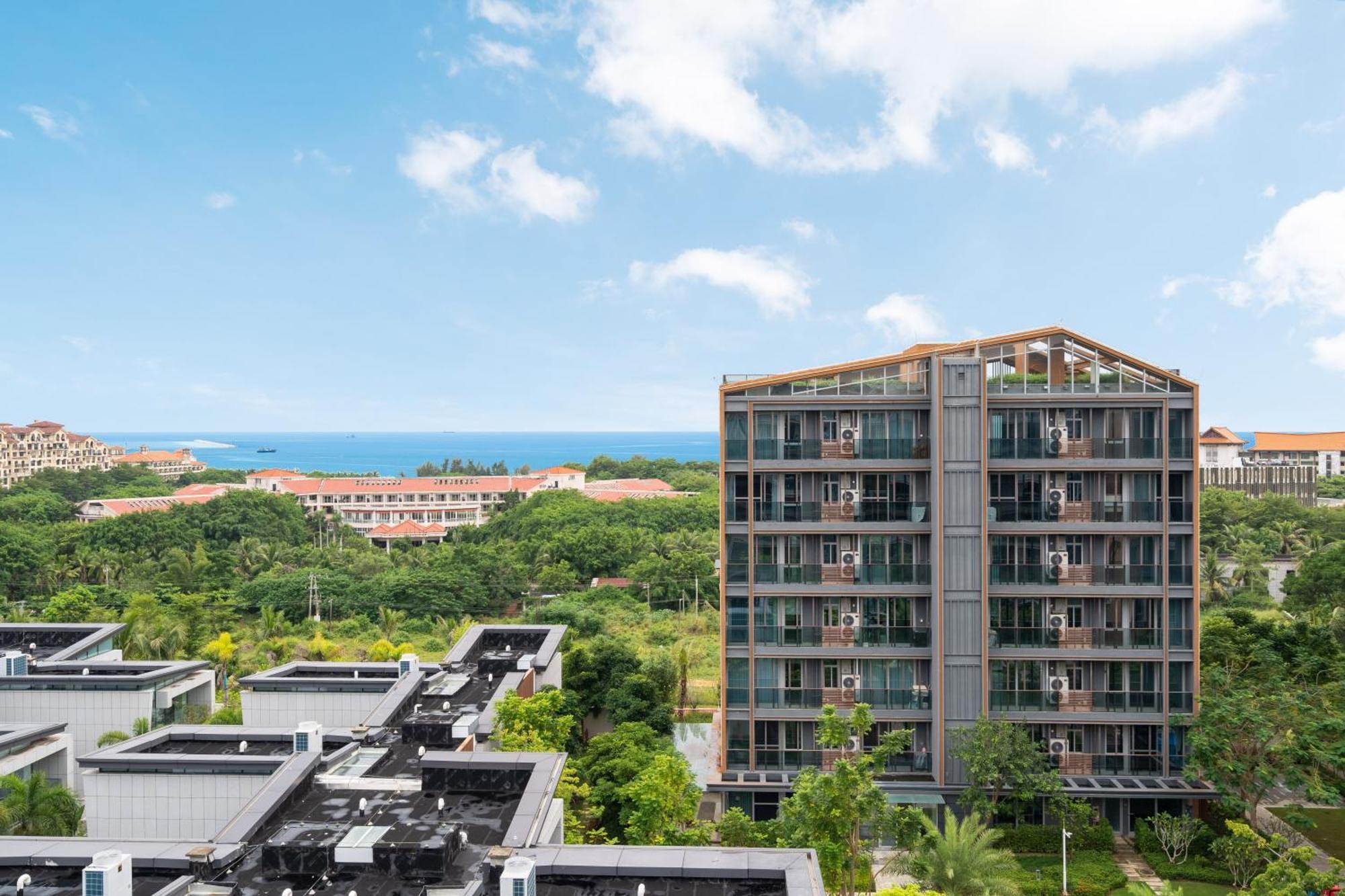 Sanya Haitang Bay Muyu Time Seaview Apartment Eksteriør bilde